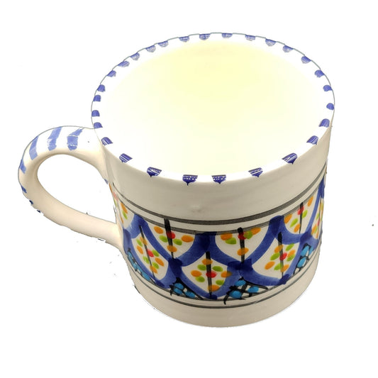 Bicchiere Boccale Ceramica Terracotta Etnico Tunisino Marocchino 2212200902