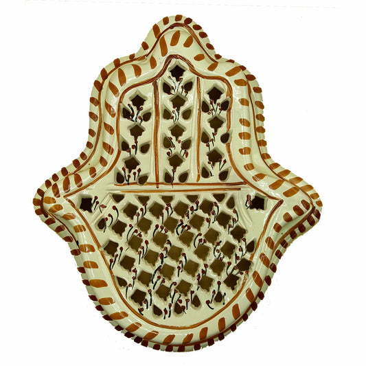 Arredo Etnico Applique Parete Lampada Terracotta Tunisina Marocchina 1201211007