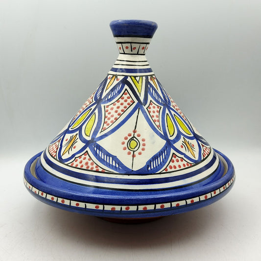 Tajine Decorativa Ceramica Terracotta Marocco Marocchina Etnica Dipinta a Mano 2302221101