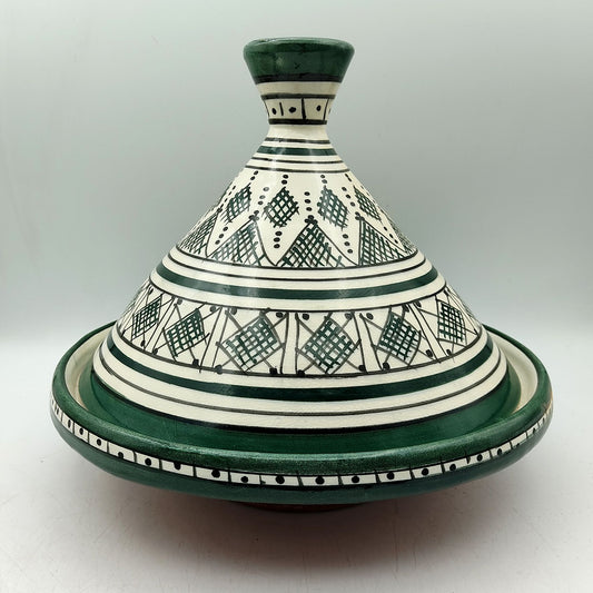 Tajine Decorativa Ceramica Terracotta Marocco Marocchina Etnica Dipinta a Mano 2302221103