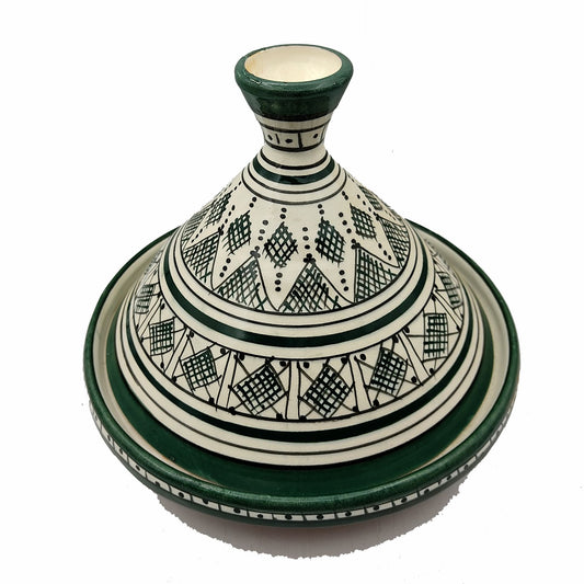 Tajine Decorativa Ceramica Terracotta Marocco Marocchina Etnica Dipinta a Mano 2302221103