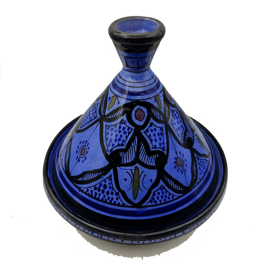 Tajine Decorativa Ceramica Terracotta Marocco Marocchina Etnica Dipinta a Mano 2302221113