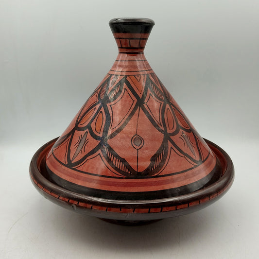 Tajine Decorativa Ceramica Terracotta Marocco Marocchina Etnica Dipinta a Mano 2302221121