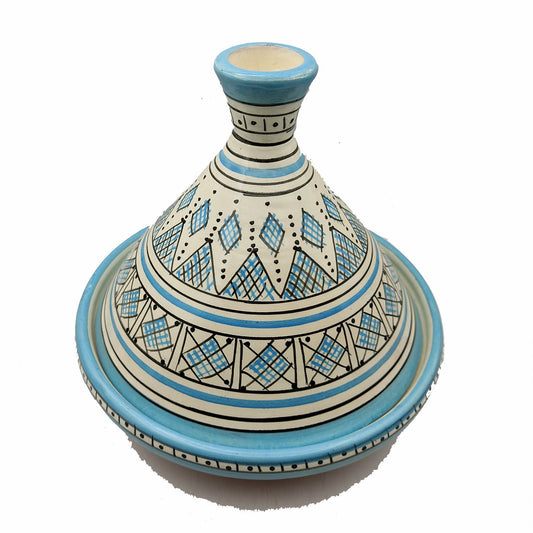 Tajine Decorativa Ceramica Terracotta Marocco Marocchina Etnica Dipinta a Mano 2302221122