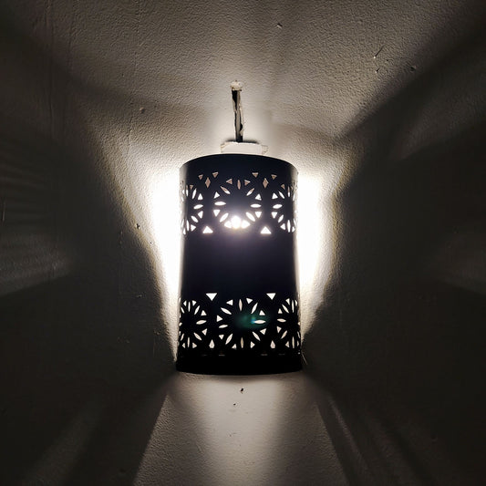 Etnisch meubel wandkandelaar Marokkaanse smeedijzeren lamp 2701211102