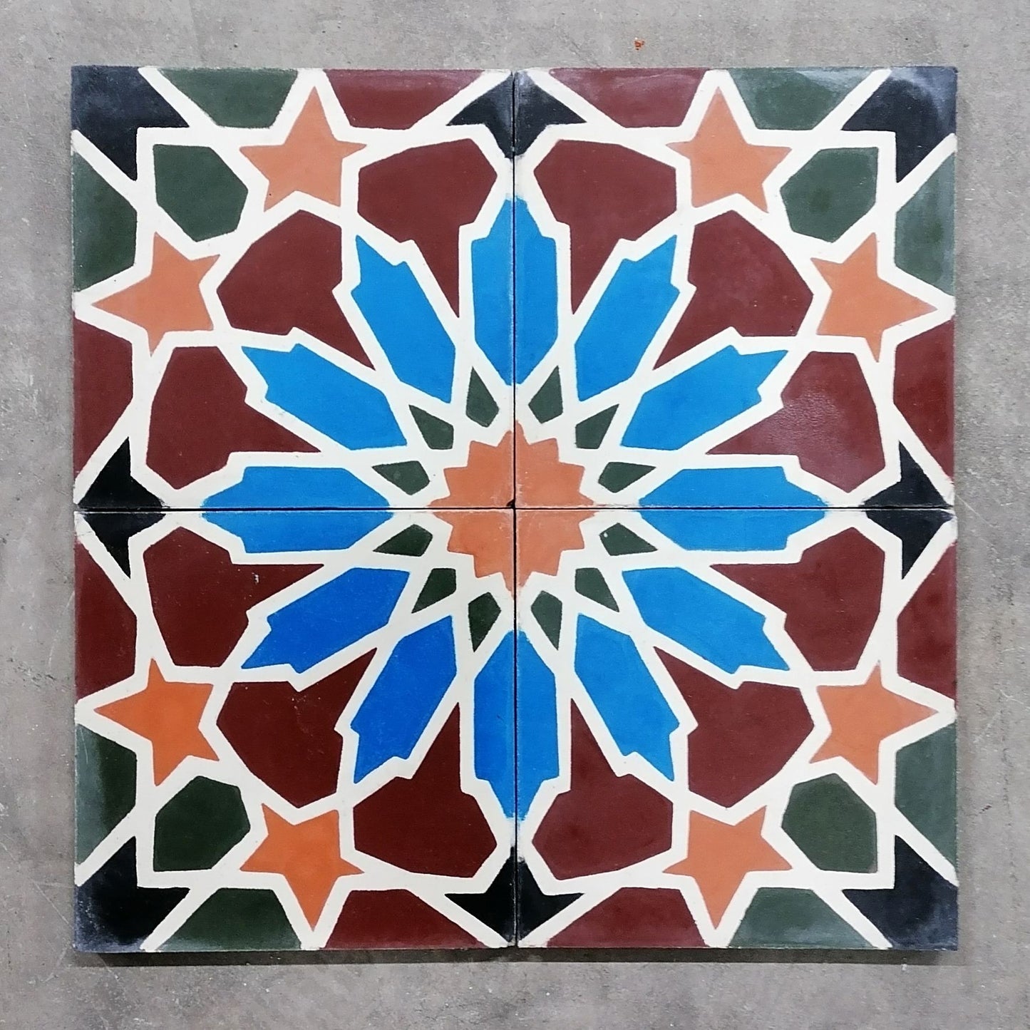 Etnisch Meubilair Marokkaans Cementine Marokko Tegels Tegels 20x20 043
