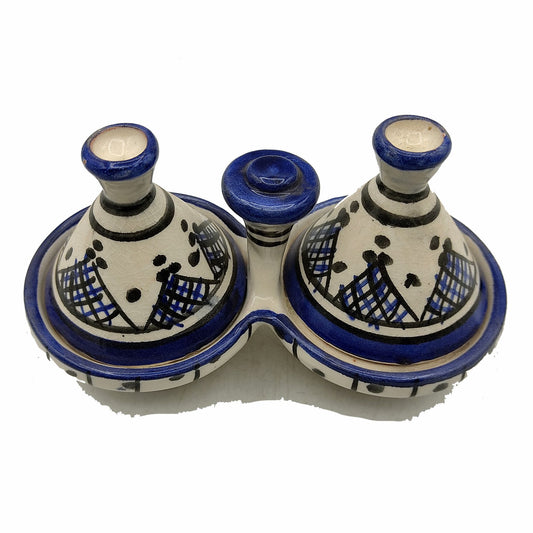 Mini Tajine Porta Spezie Salse Ceramica Terracotta Marocco Marocchina 0203221308