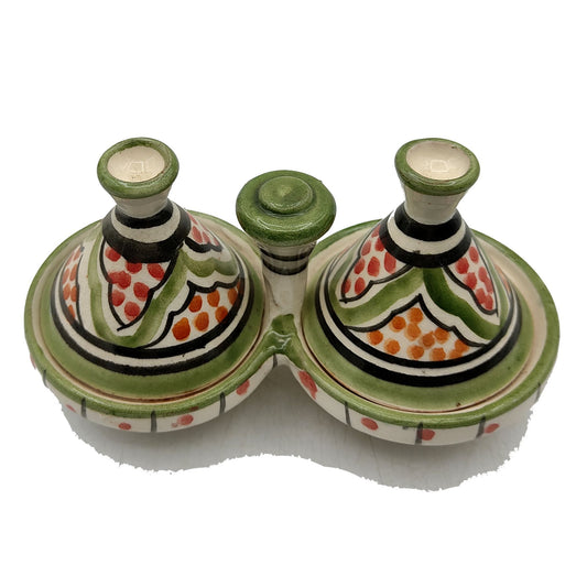 Mini Tajine Porta Spezie Salse Ceramica Terracotta Marocco Marocchina 0203221314
