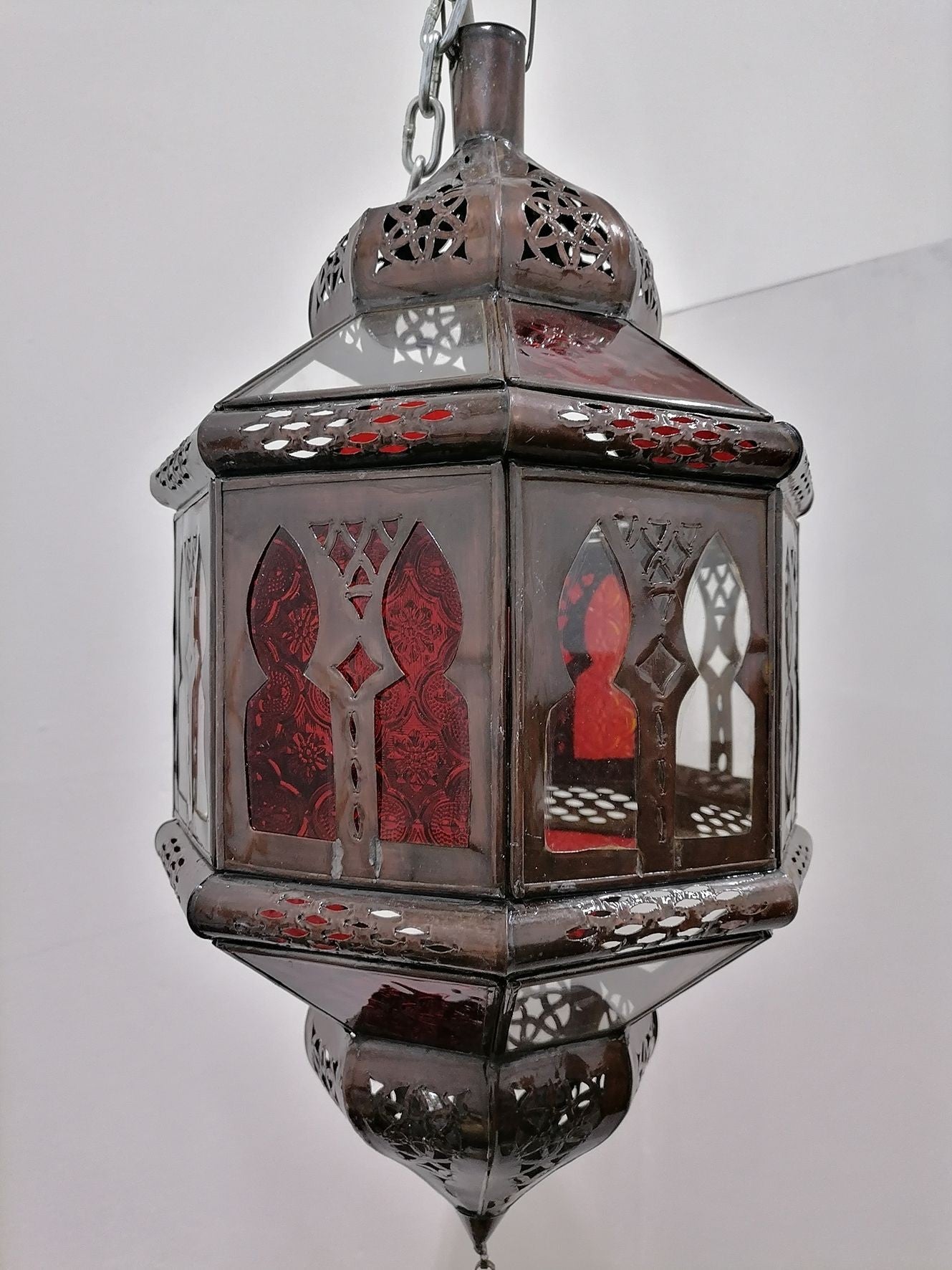 Etnisch decor Marokkaanse kroonluchter Oosterse lantaarnlamp 1602211630