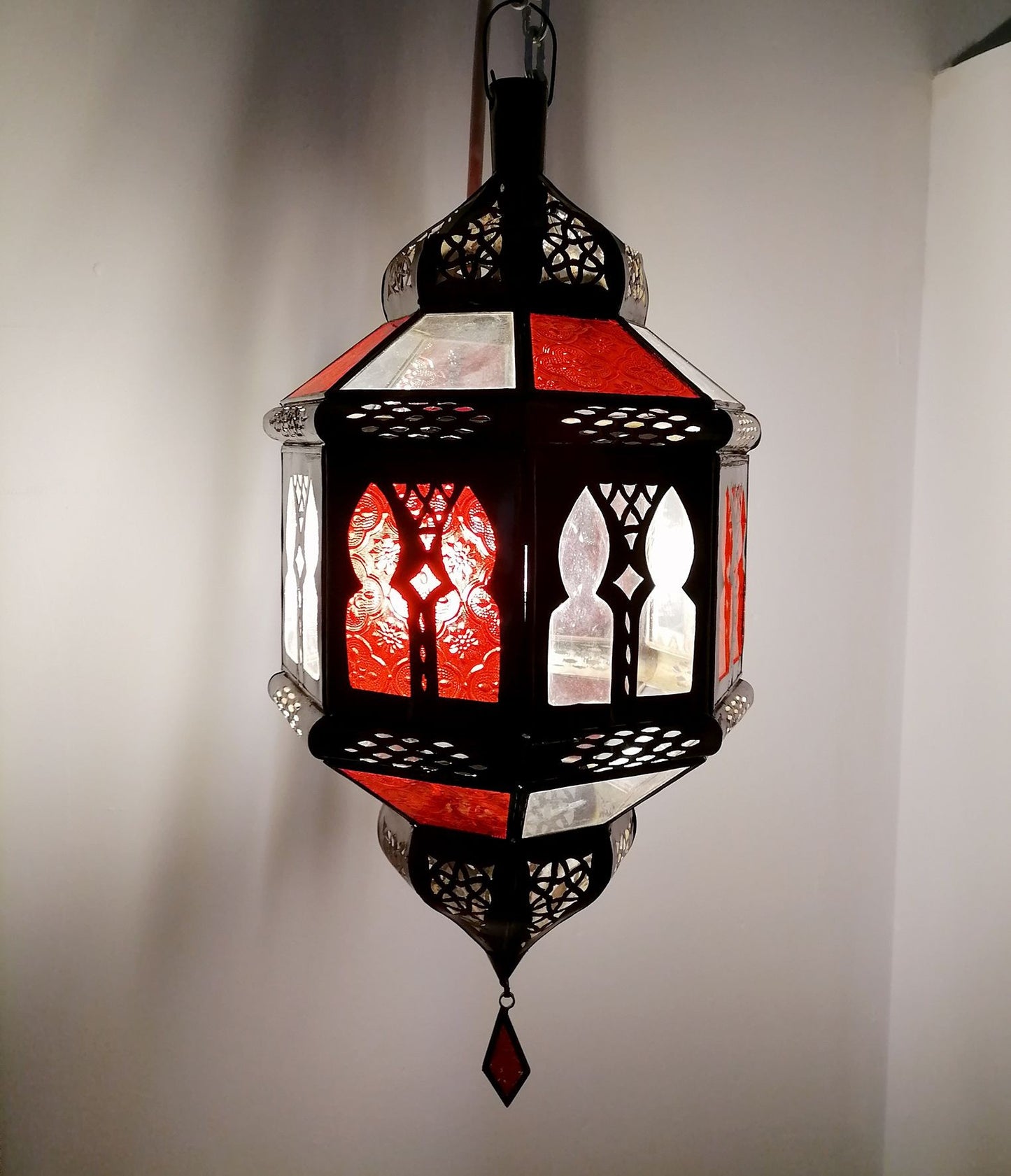 Arredamento Etnico Lampadario Marocchino Lampada Lanterna Orientale 1602211630