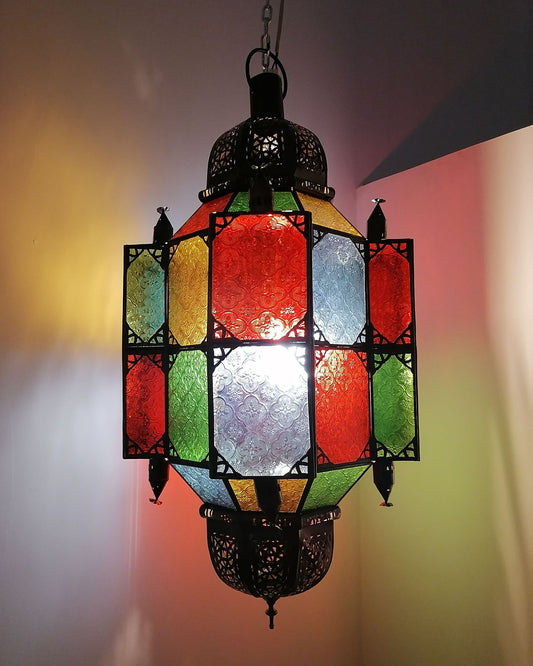Etnisch decor Marokkaanse kroonluchter Oosterse lantaarnlamp 1602211636