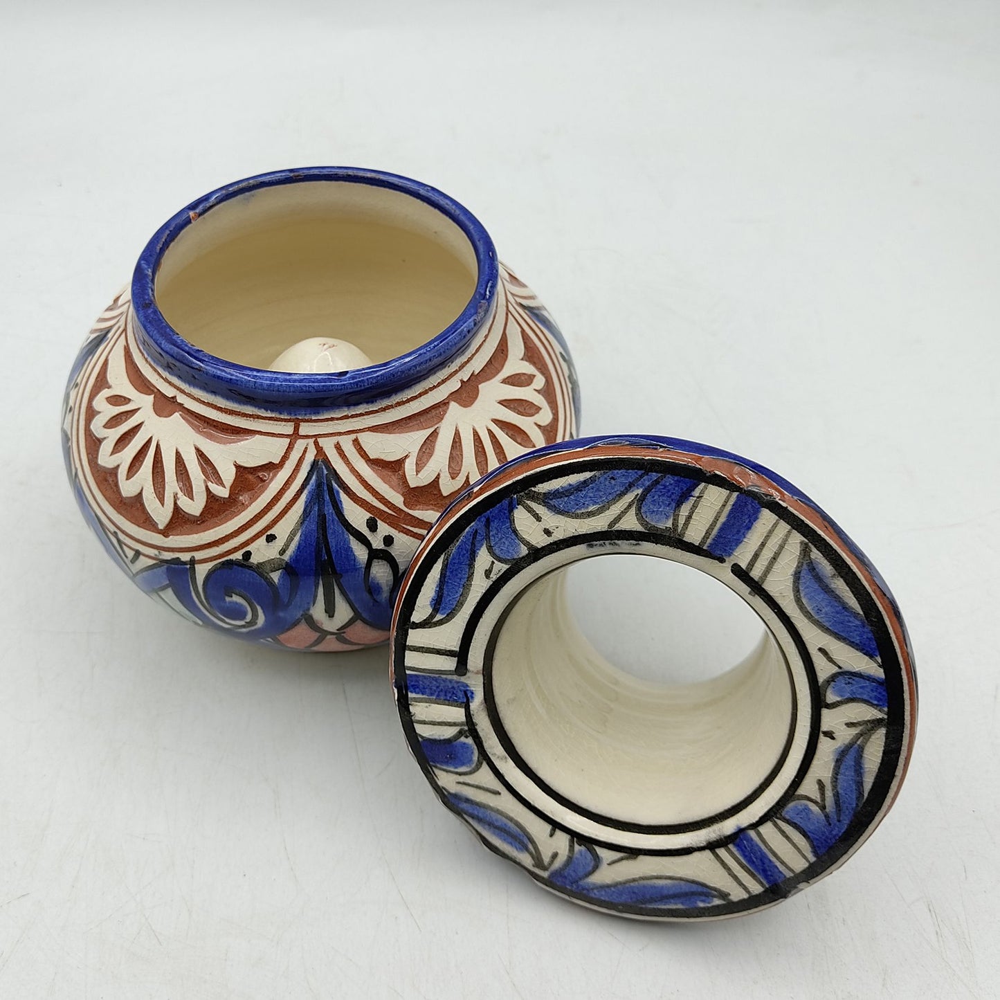 Posacenere Ceramica Antiodore Terracotta Etnico Marocco Marocchina 2511211308