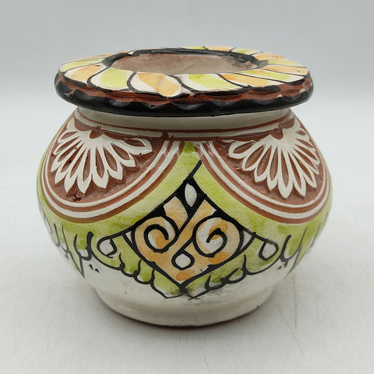 Posacenere Ceramica Antiodore Terracotta Etnico Marocco Marocchina 2511211313