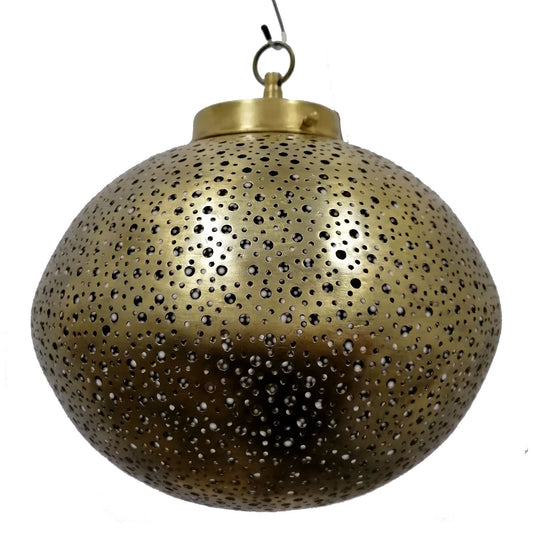 Etnisch meubilair Marokkaanse bronzen kroonluchter Oosterse lantaarnlamp 0203210800