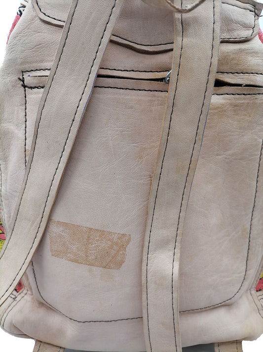 Etnico Arredo Borsa Pelle Donna Bag Leather Marocchina Tracolla Marocaine 0203211203