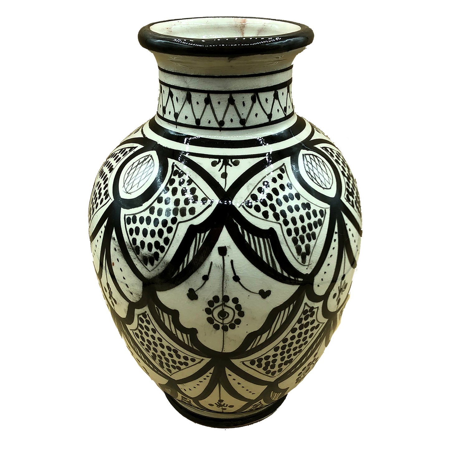 Etnico Arredo Vaso Berbero Marocchino Ceramica Terracotta Orientale 0904211036
