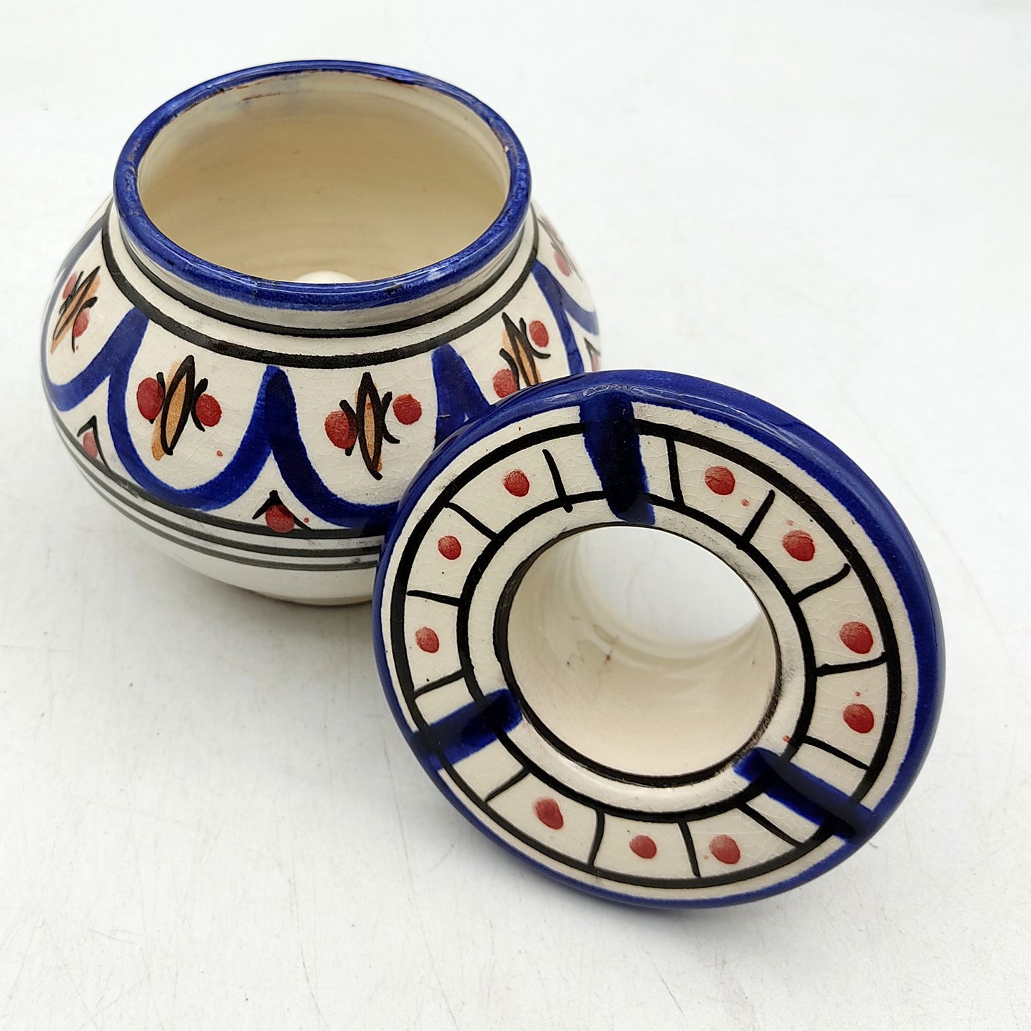 Posacenere Ceramica Antiodore Terracotta Etnico Marocco Marocchina 2611211313