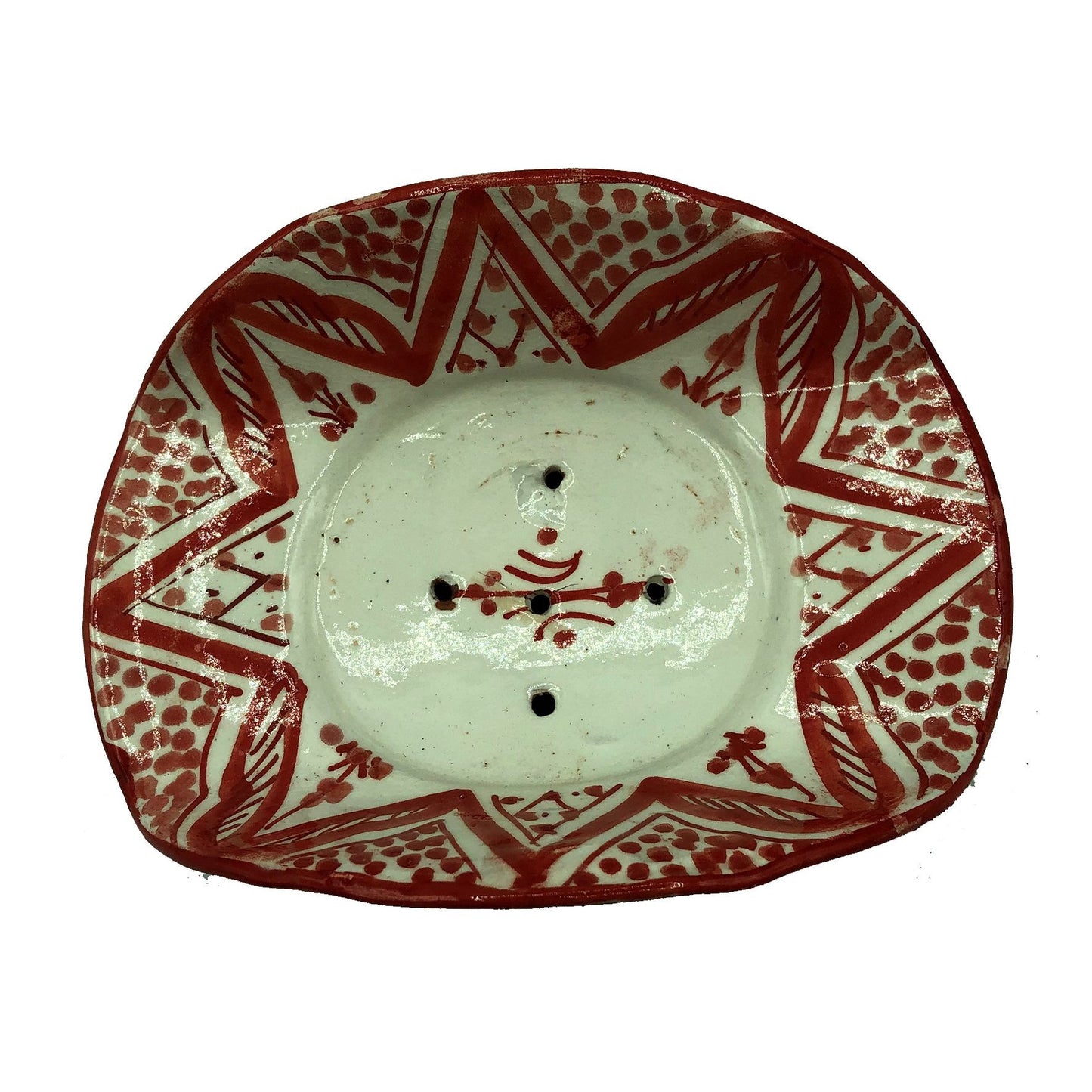 Arredamento Etnico Porta Sapone Ceramica Terre Cuite Artigiano Marocco 1904211004