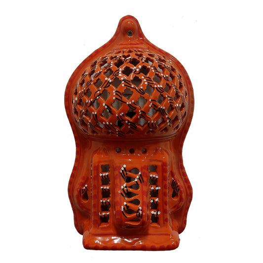 Arredo Etnico Applique Parete Lampada Terracotta Tunisina Marocchina 1401211106