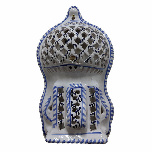 Arredo Etnico Applique Parete Lampada Terracotta Tunisina Marocchina 1401211107