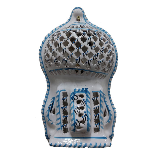 Arredo Etnico Applique Parete Lampada Terracotta Tunisina Marocchina 1401211108