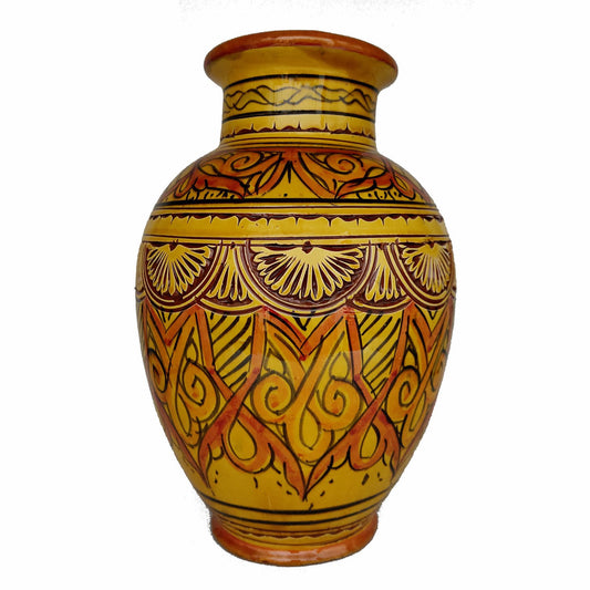 Vaso Berbero Etnico Marocchino Ceramica Terracotta Orientale H. 29 cm 2801221100