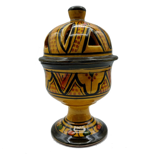 Profumatore Portacandela Ceramica Terracotta Etnic Marocco Marocchino 2705211205