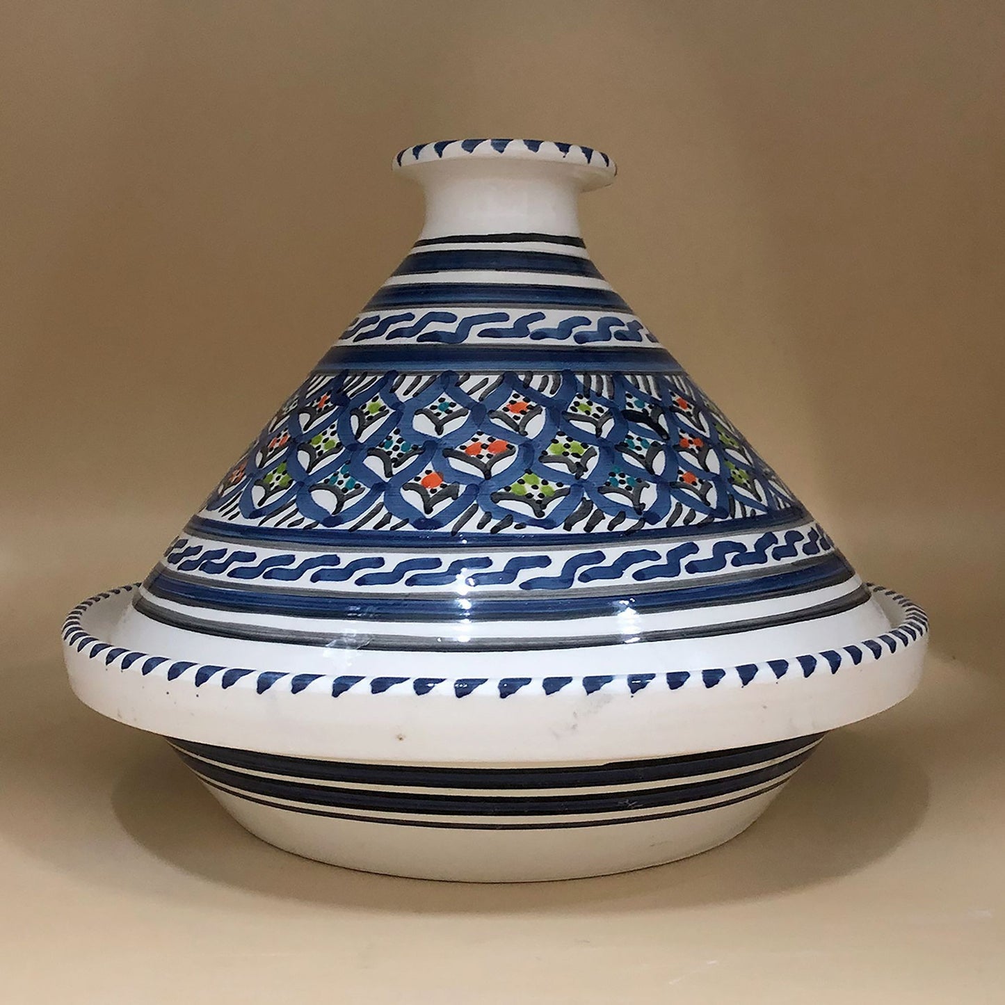 Tajine Decorativa Elite Ceramica Marocchina Tunisina Etnica Grande 0311201100
