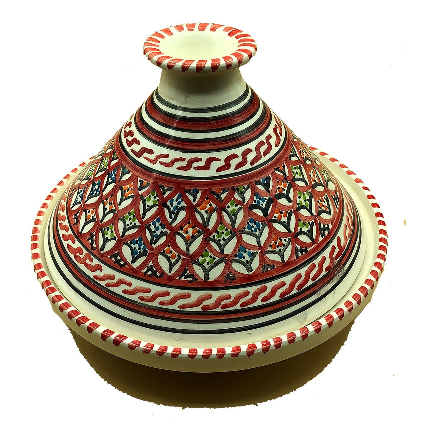 Tajine Decorativa Elite Ceramica Marocchina Tunisina Etnica Grande 0311201101