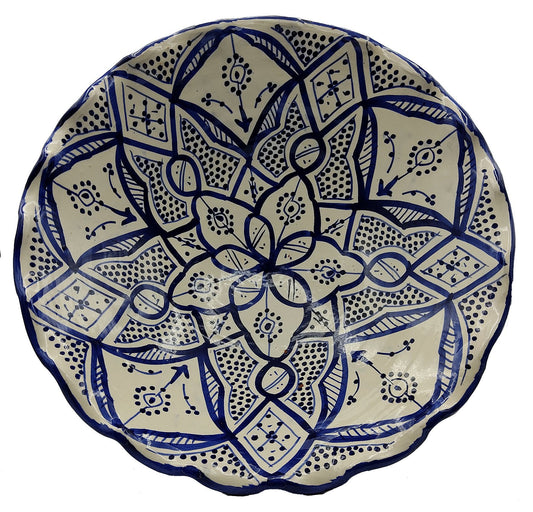 Insalatiera Fruttiera Centrotavola Ceramica Etnica Marocco Marocchino 0605211206