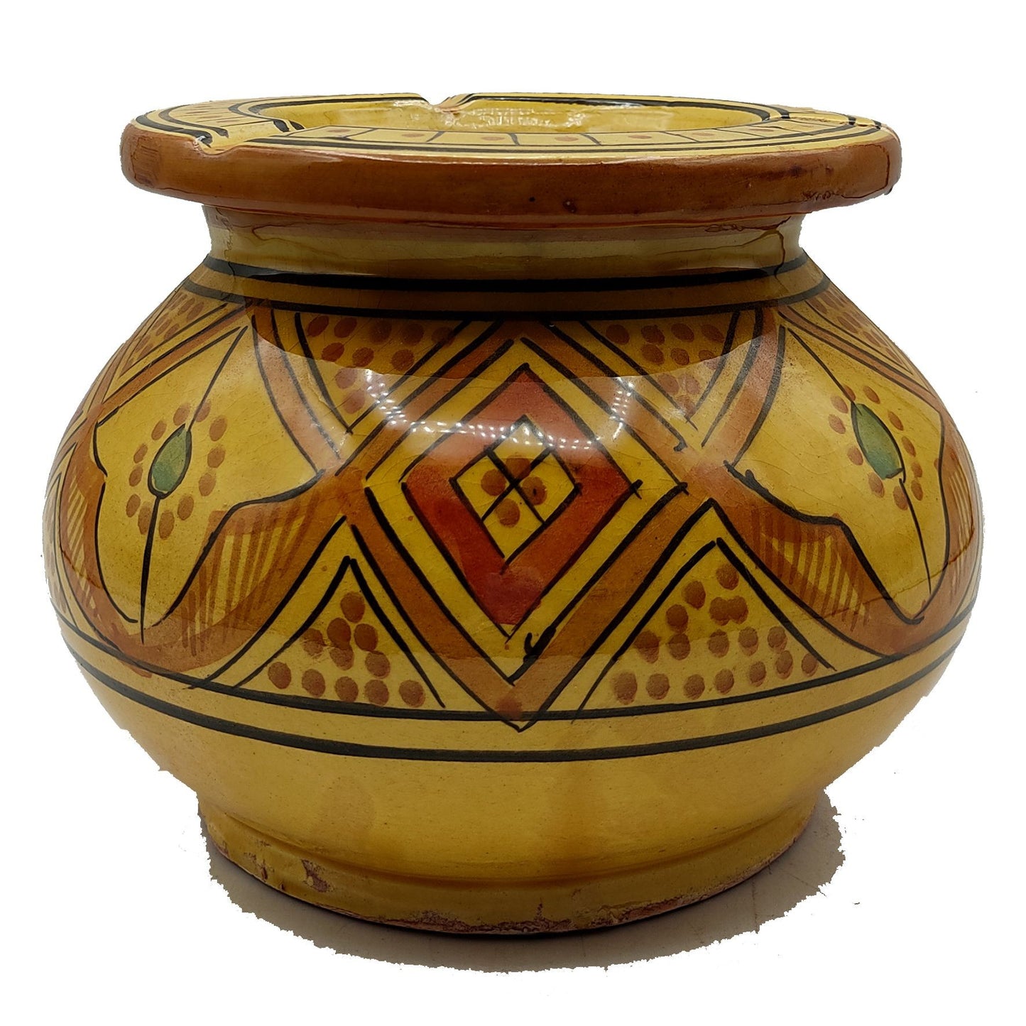 Etnico Arredo Posacenere Ceramica Antiodore Terracotta Marocchina 1504211016