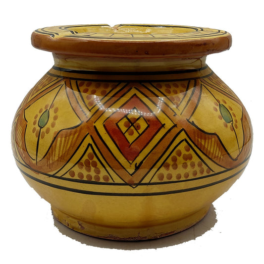 Etnisch Meubilair Keramiek Asbak Anti-geur Marokkaans Terracotta 1504211016