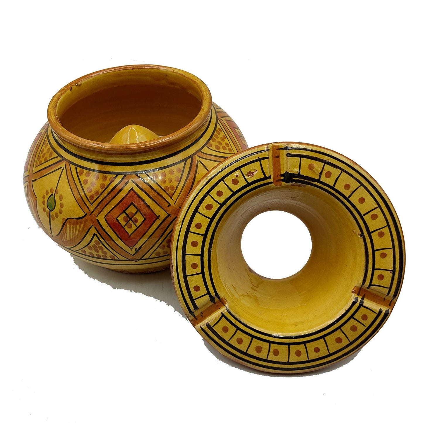 Etnico Arredo Posacenere Ceramica Antiodore Terre Cuite Marocchina 1504211016
