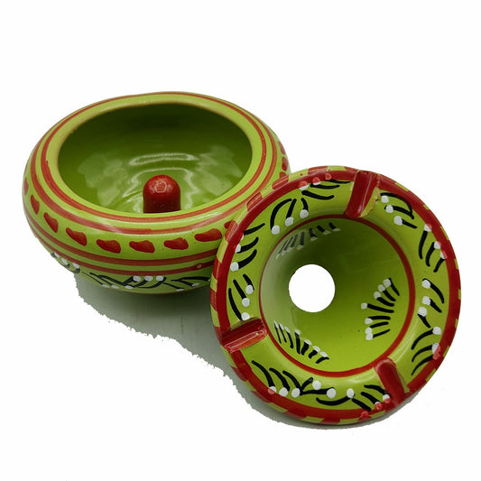 Etnico Arredo Posacenere Ceramica Antiodore Tunisina Marocchina 0807211002