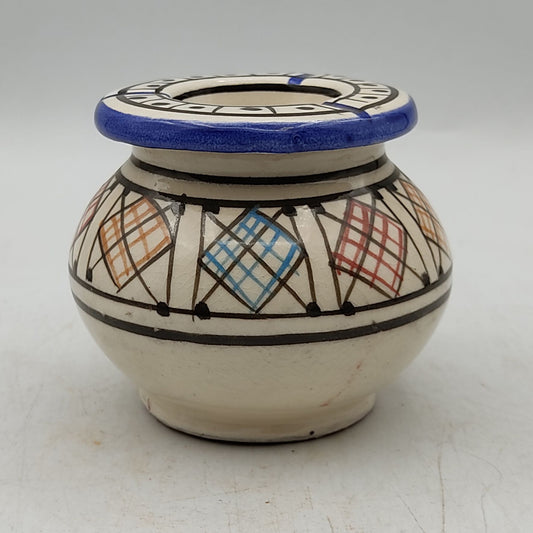 Posacenere Ceramica Antiodore Terracotta Etnico Marocco Marocchina 3003211318
