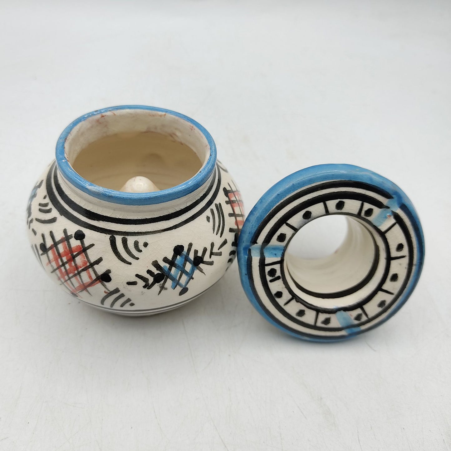 Posacenere Ceramica Antiodore Terracotta Etnico Marocco Marocchina 3003211331