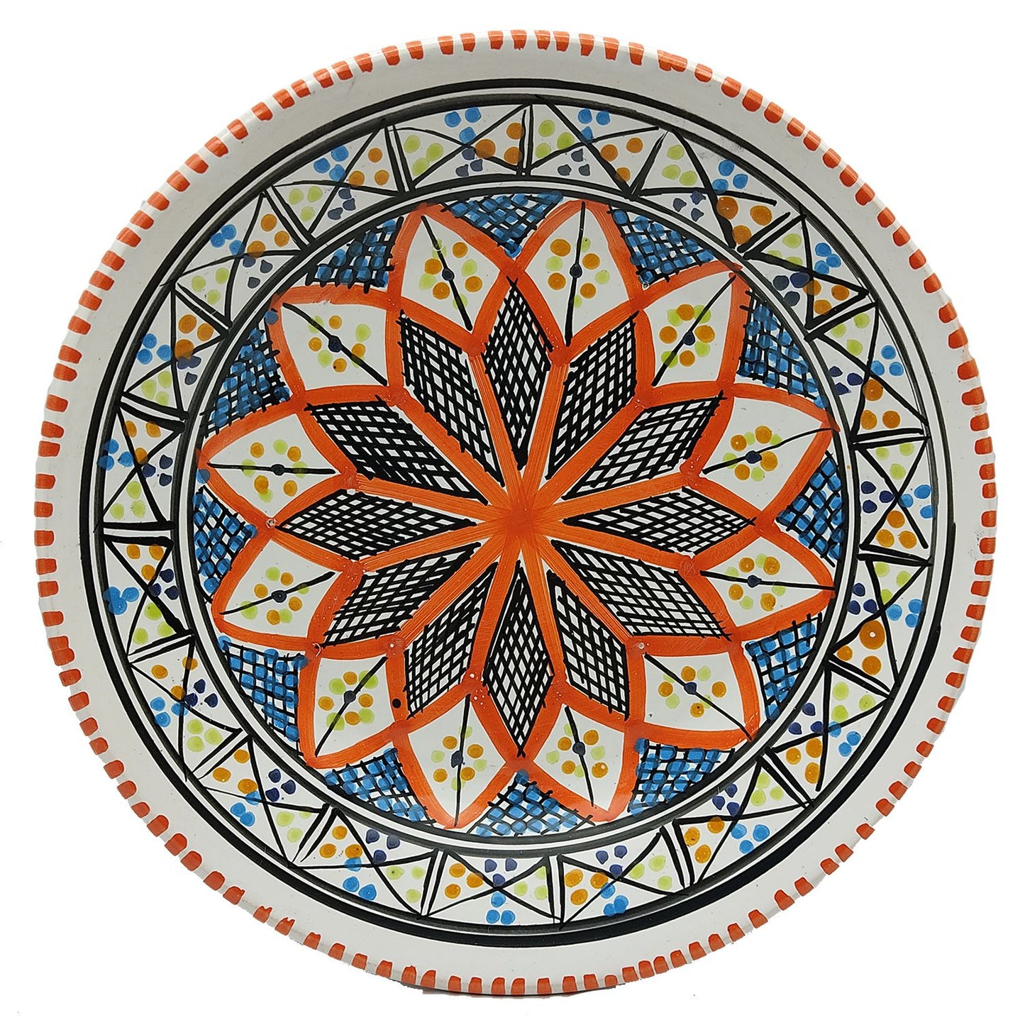 Etnische inrichting keramische plaat decoratief Marokkaans Tunesisch 0411201232